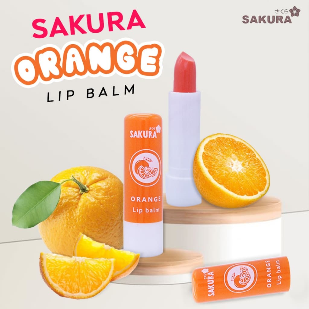 Sakura Lip Balm ลิปบาล์มซากุระ ลิปบาล์มเปลี่ยนสี เพิ่มความชุ่มชื้นให้แก่ริมฝีปาก เนียนนุ่ม รูปที่ 7