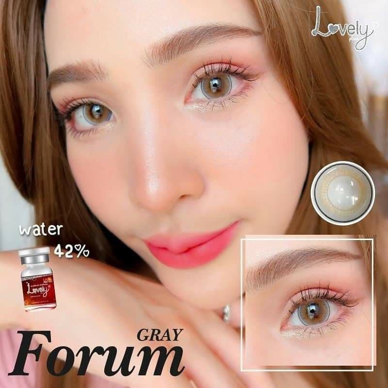 มีค่าสายตา Lovelylens Forum /Anna Gray Brown บิ๊กอาย สุดปัง คอนแทคเลนส์ รายเดือน มีอย แถมตลับฟรี เลนส์นิ่ม รูปที่ 3