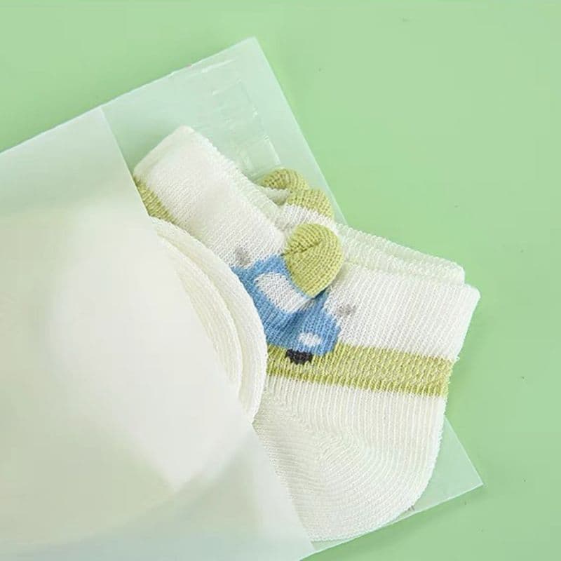 ซองฝากาวแบบขุ่นย่อยสลายได้ biocompostable bag แบบไม่มีลาย gco02 รูปที่ 3