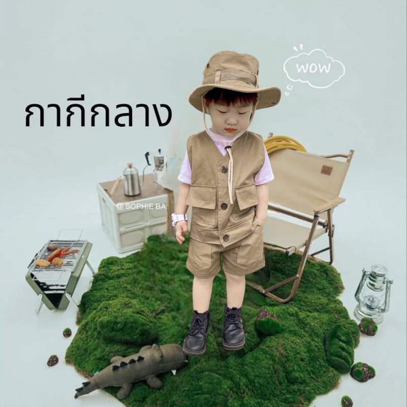 ชุดแคมป์ปิ้งเด็ก ชุดแคมป์ปิ้ง ชุดเดินป่าเด็ก รูปที่ 6