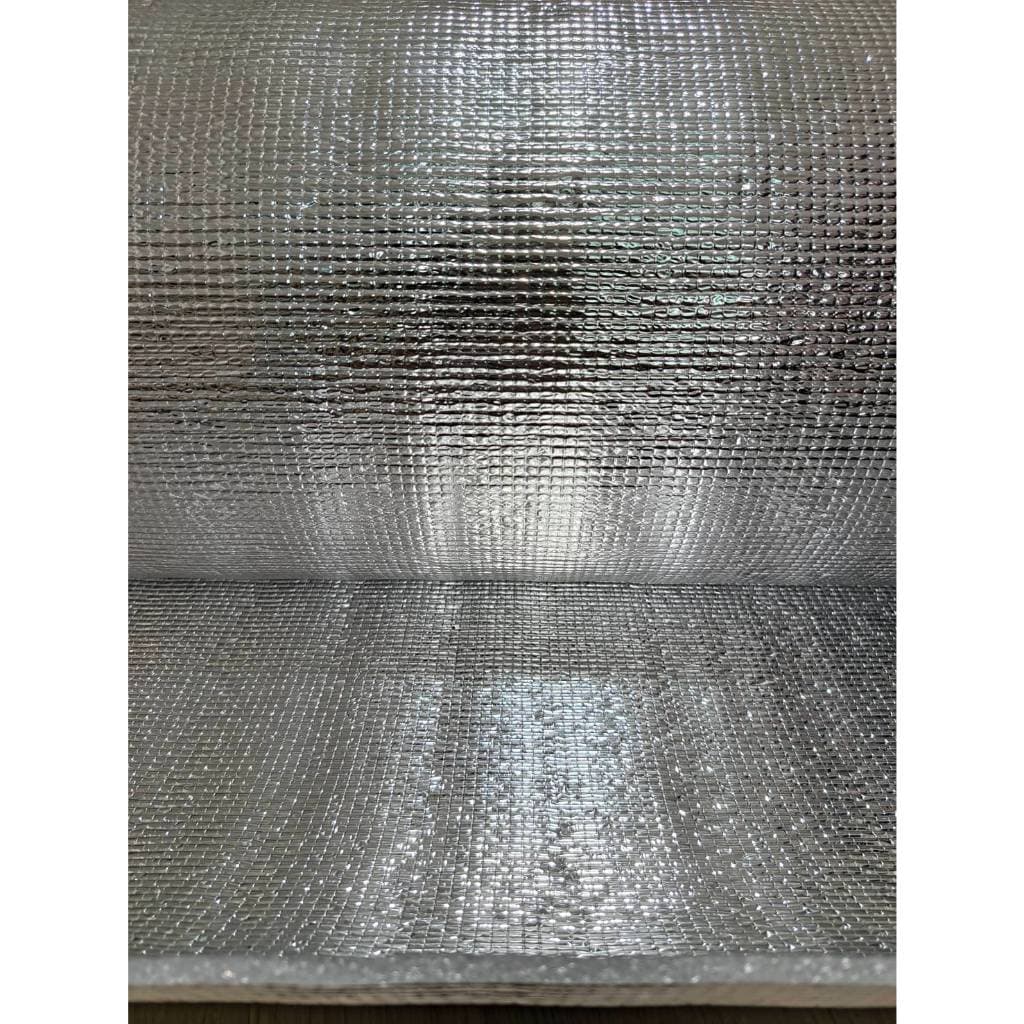 ฉนวนกันความร้อน ฟอยล์2ด้าน พีอีเคลือบฟอยล์2ด้าน.หนา5mm×กว้าง90cm×ยาว10m.Insulations PE + Foil 2 sides 5mm.×90cm×10m. รูปที่ 6