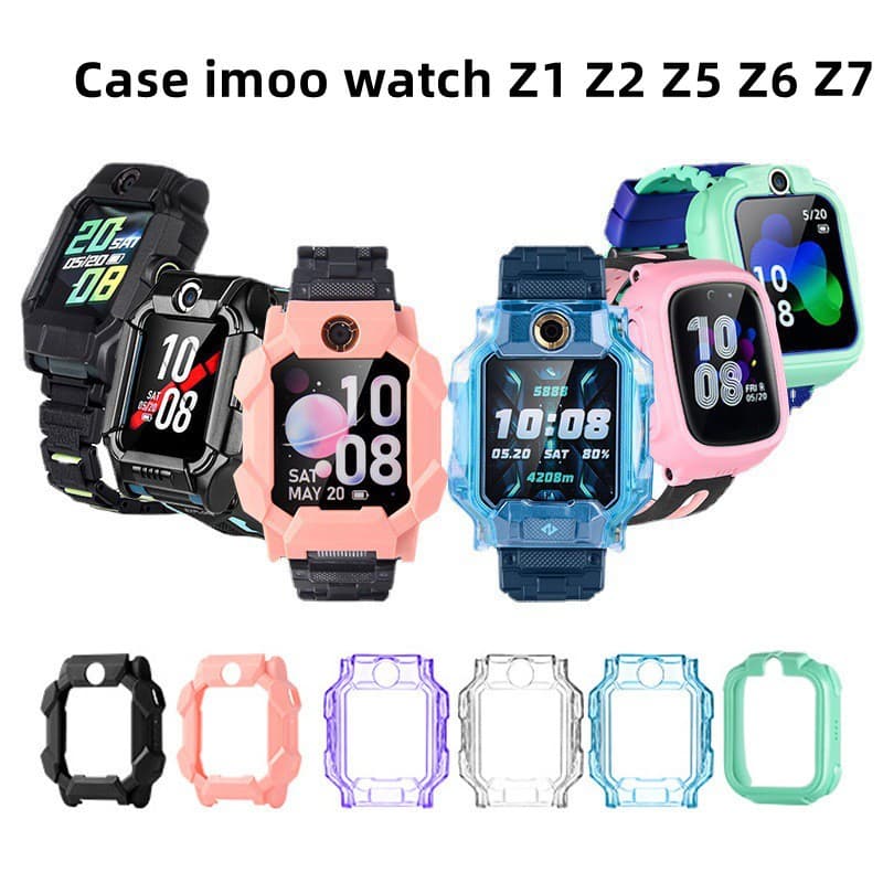 เคส สำหรับ นาฬิกา imoo Z1 Z2 Z3 Z5 Z6 Z7 เคสใส แบบแข็ง ไอมู่ ไอโม่ imoo watch phone รุ่น Z1 Z2 Z3 Z5 Z6 Z7 เคสซิลิโคน รูปที่ 2