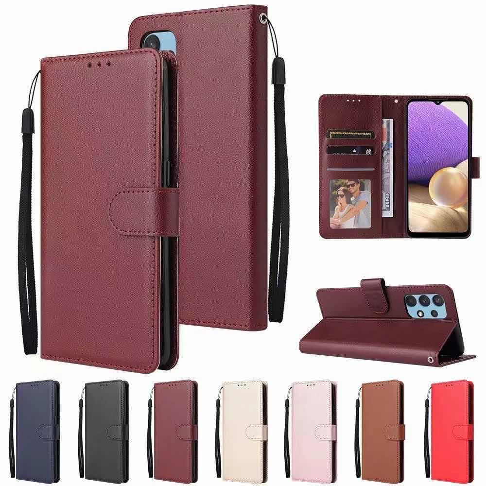 Samsung Case ซัมซุง กระเป๋า ฝาพับ S21ultra S21FE S22 S22plus S22ultra S23 S23plus S23ultra S23FE M33 M53 รูปที่ 1