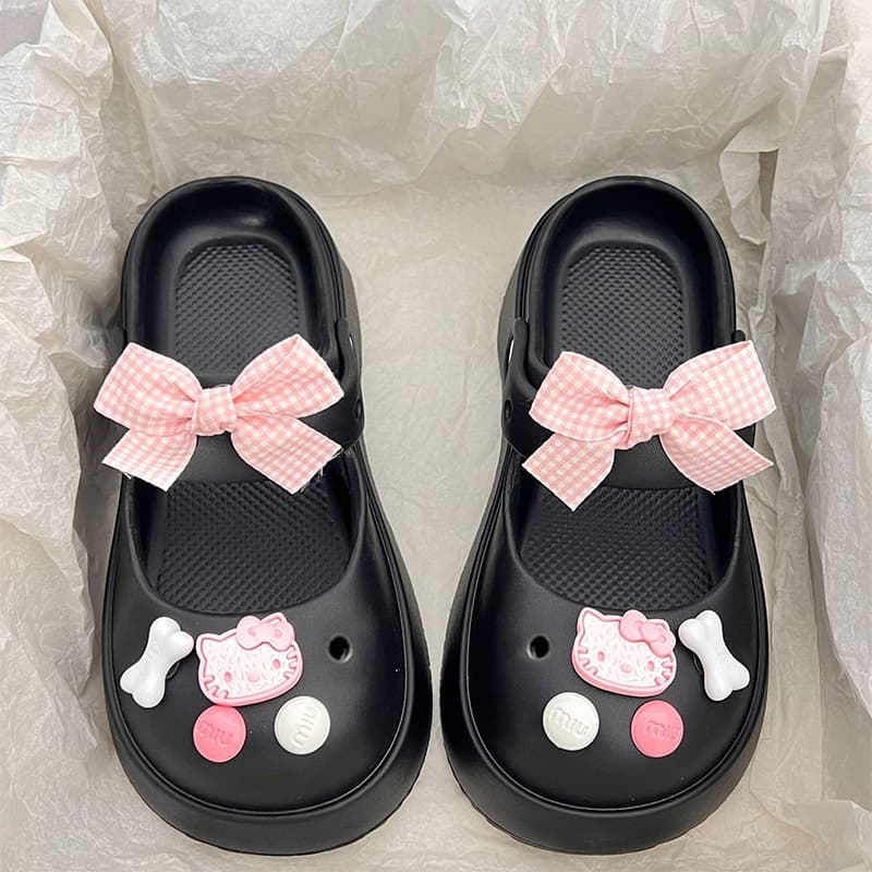 LGShoesส่งตรงจากไทย รองเท้าหัวโตทรงนักเรียน รุ่นนี้มี 4สีให้เลือก มาพร้อมน้องแมวเหมียวสีชมพูสุดน่ารัก ราคาไม่แพง สั่งเลย รูปที่ 7