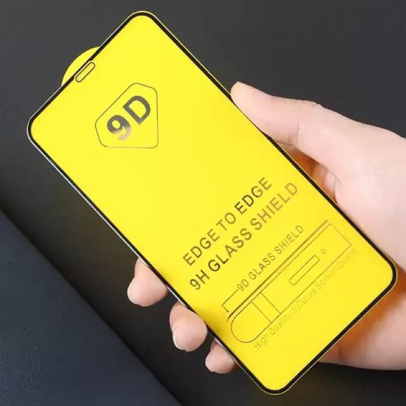 ฟิล์มกระจกรุ่นไอโฟน แบบเต็มจอ 9D ทุกรุ่น! 17 15PRO 14 13PRPMAX 12 Pro Max 12/11 pro max/11 /XS Max/XR/X/8/7/6 #9D รูปที่ 3