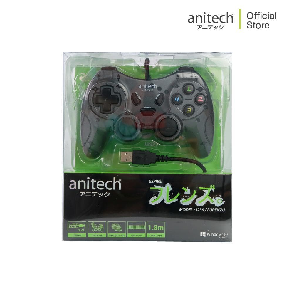 Anitech แอนิเทค จอยเกมส์ รุ่น J235 เกมแพด จอยสติ๊ก รูปที่ 2