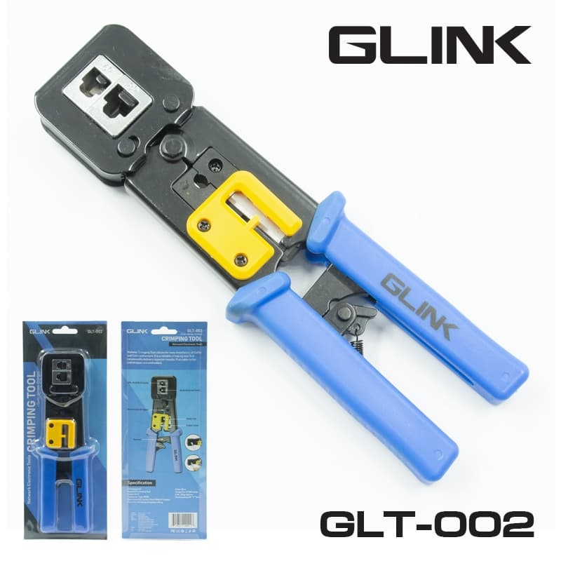 GLINK คีมเข้าหัวสายแลนตัวผู้/สายโทรศัพท์ รูปที่ 4