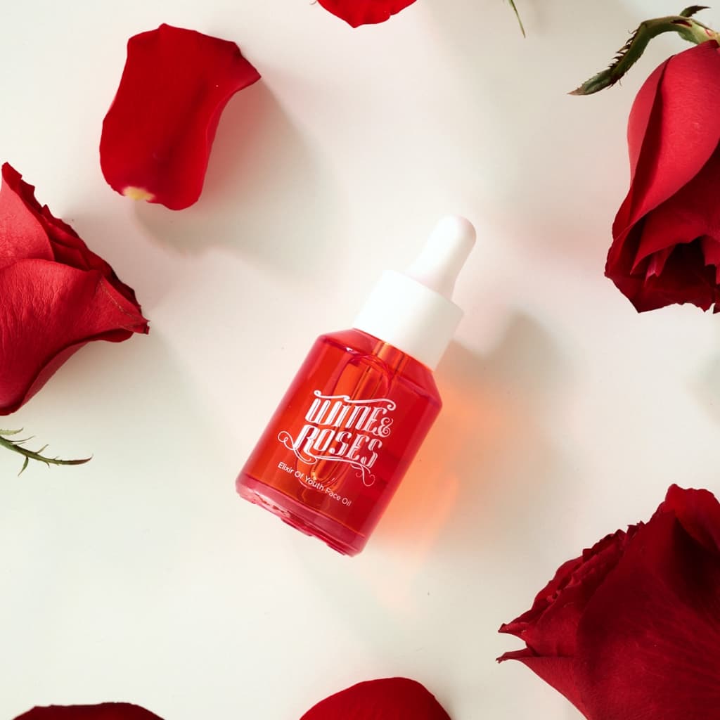 Erb Wine & Roses Elixir of Youth Face Oil 30 ml ออยล์บำรุงผิวหน้า สำหรับผิวแห้ง ลดเลือนริ้วรอย รูปที่ 5