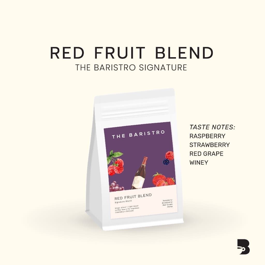 เมล็ดกาแฟ คั่วอ่อน - Red Fruit Blend The Baristro Signature รูปที่ 1