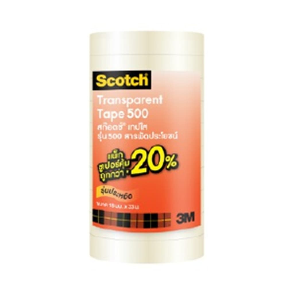 สก๊อตช์ เทปใส 500 Scotch 3M รูปที่ 5
