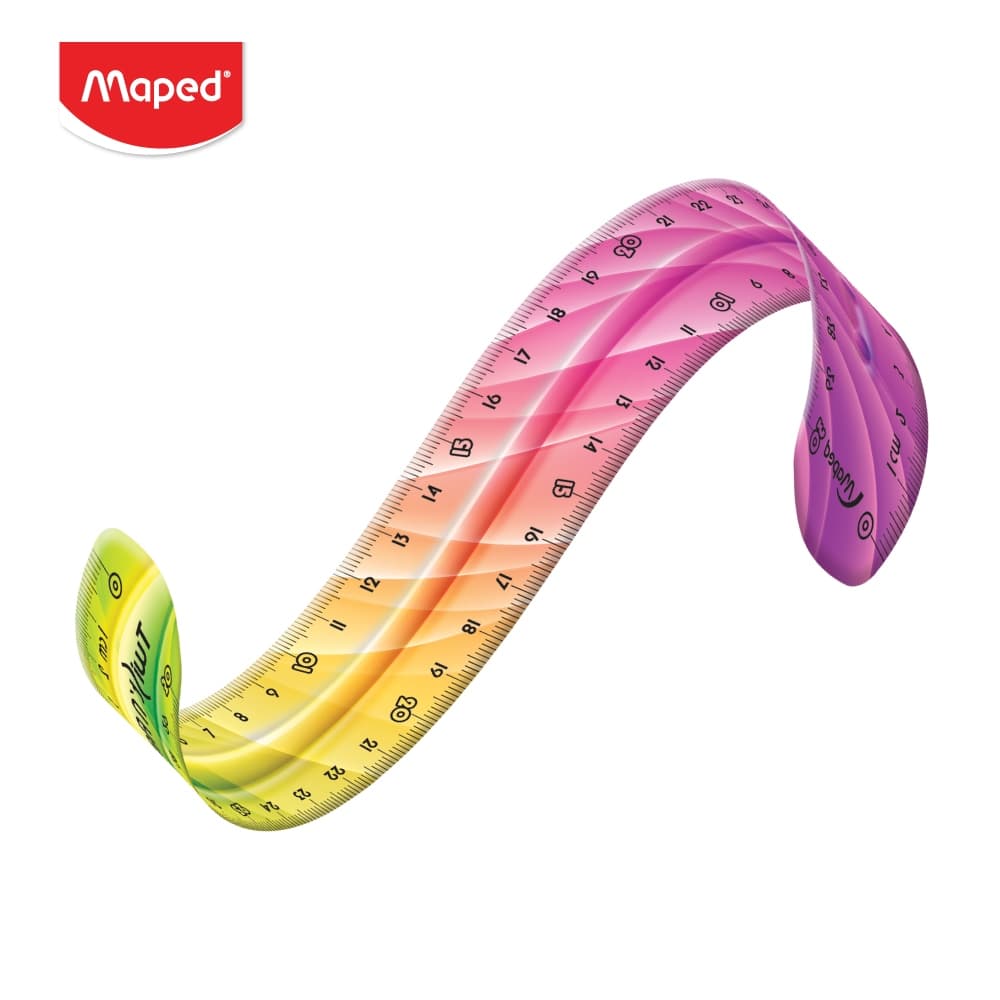 Maped ไม้บรรทัด 30 ซม. TWIST DECOR รหัส TC/279315 รูปที่ 1