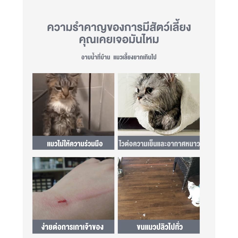 PP shop ล่องอบแห้งสัตว์เลี้ยง เครื่องเป่าขนแมว ตู้อบแมว ไดร์ขนสุนัข เสียงรบกวนต่ำ เป่าขนแมวแห้งเร็วภายใน15นาที รูปที่ 8