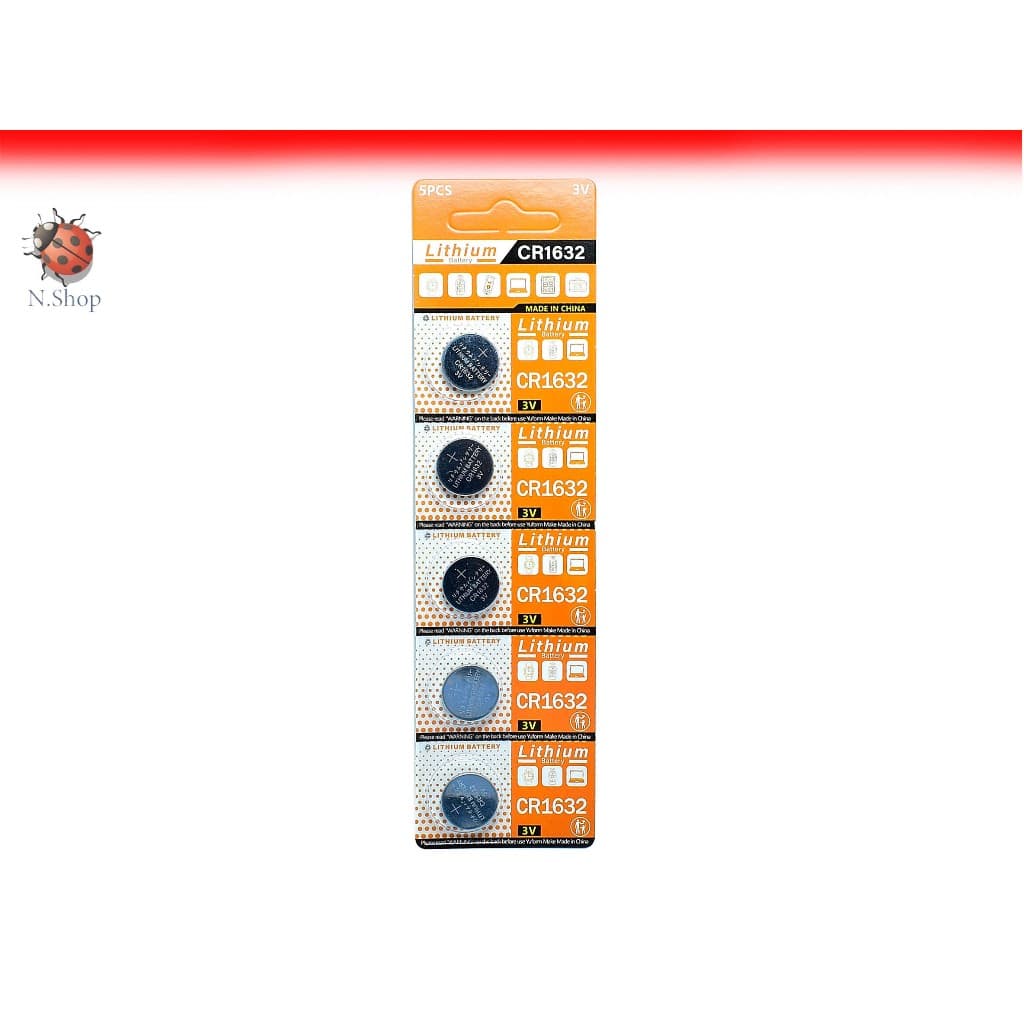 ถ่านกระดุม CR1220,CR927,CR2032,CR2450,CR2430,CR1632,CR2025,CR2016 Lithium battery 3V รูปที่ 3