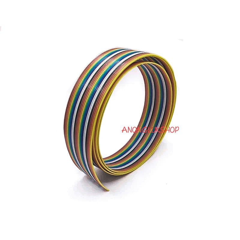 ราคาต่อ 1เมตร ตัดยาวตามจำนวนที่สั่งมา AWG28 สายแพสีรุ้ง สายไฟสีรุ้ง สายแพ 10P 14P 16P 20P 24P 26P 30P 34P 40P 50P 64P รูปที่ 7