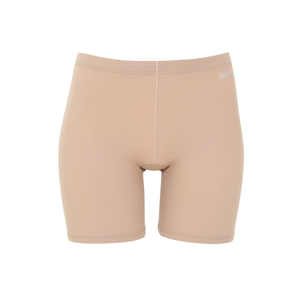 Wacoal Hot Pants Panty กางเกงขาสั้นกันโป๊ รุ่น WU2P01 สีโอวัลติน รูปที่ 3