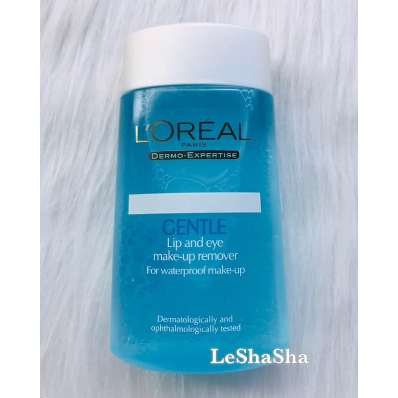 ส่งทันทีได้‼ผลิต 02/26 แท้ %ฉลากไทยลอรีอัล ลิป แอนด์ อาย เมคอัพ รีมูฟเวอร์ Loreal gentle lip and eye makeup remover รูปที่ 6