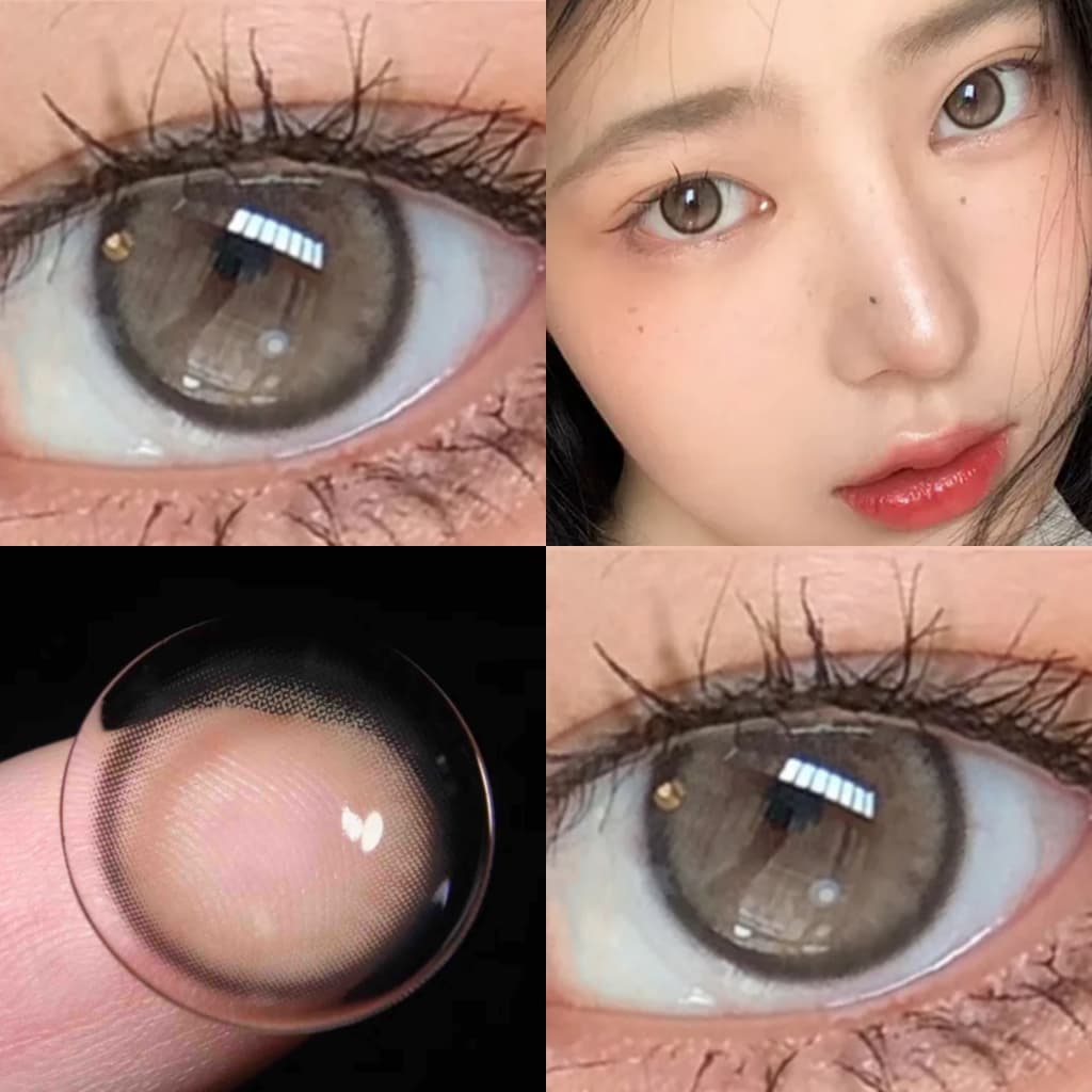 MIDROO คอนแทคเลนส์คอนเทคเลนส์คอนแทคเลนส์สีน้ำตาล 14.0mm กรองแสงคอนแทคเลนส์ pretty 1ค รูปที่ 2