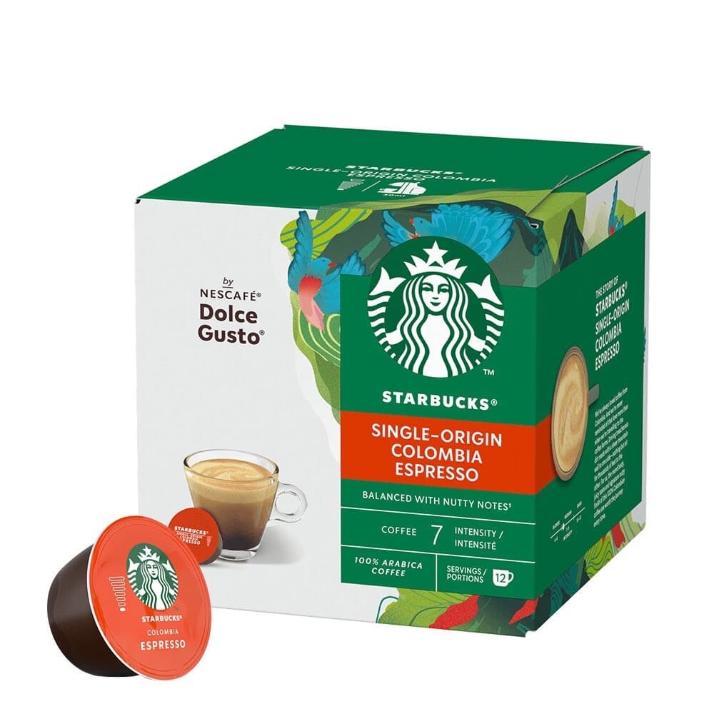 STARBUCKS BY NESCAFE DOLCE GUSTO Single-Original Colombia สตาร์บัค โดลเช่ กุสโต้ ซิงเกิ้ล ออริจินัล โคลอมเบีย รูปที่ 3
