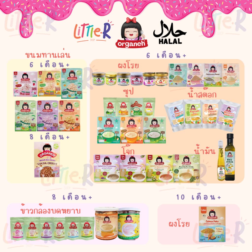 รวมอาหารเด็ก 6 เดือน+ Peachy PicnicBaby Organeh FruityU Kin's น้ำผลไม้แท้ รูปที่ 3