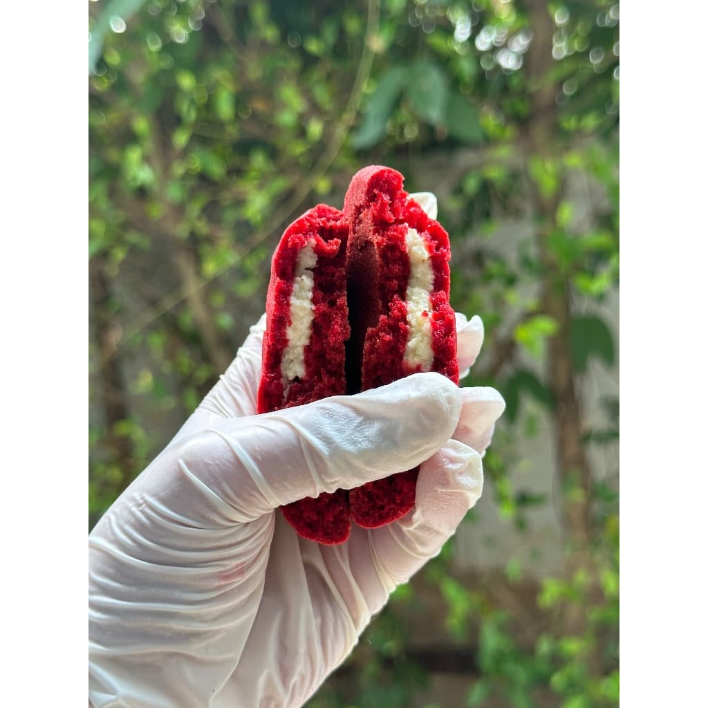 Red velvet cream cheese soft cookies รูปที่ 2