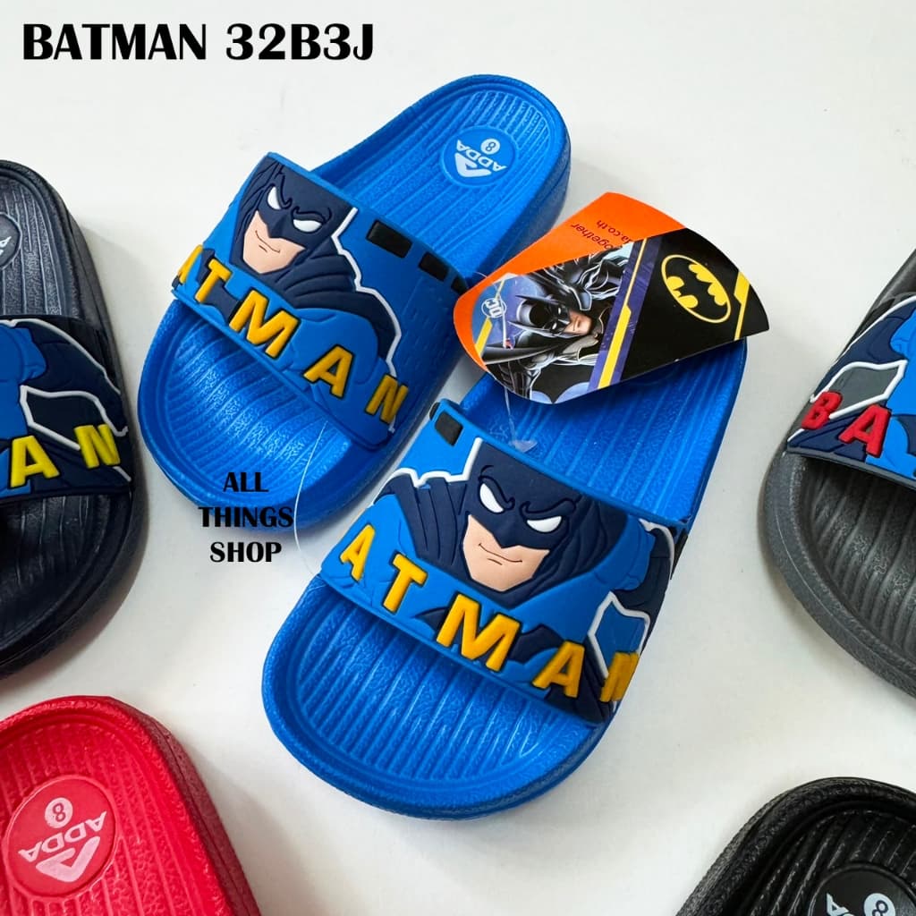 ADDA BATMAN SUPERMAN 32B3J 32B4K รองเท้าแตะเด็ก ลิขสิทธ์แท้ รุ่นเบา พื้นนุ่ม สบายเท้า รูปที่ 5