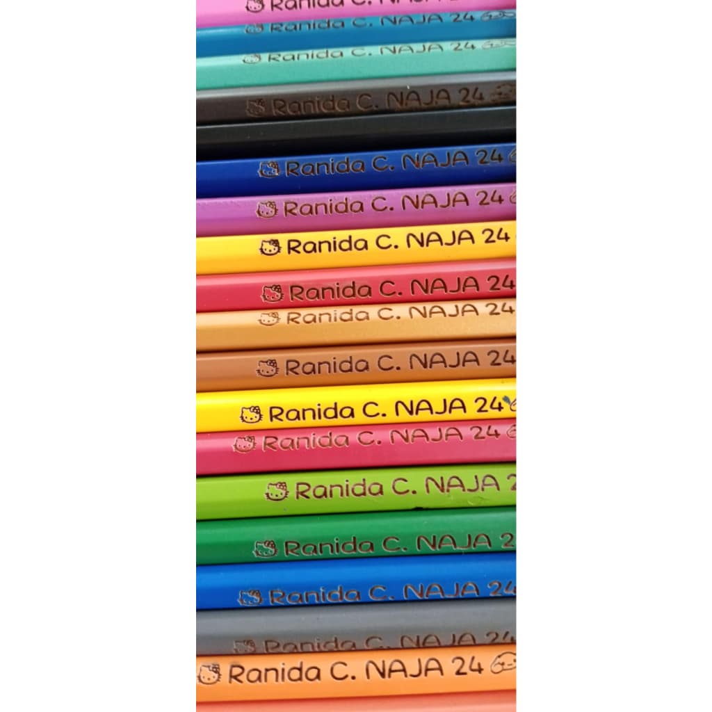 สีไม้คอลลีน สีไม้สลักชื่อ 12,24 สี colleen รูปที่ 7