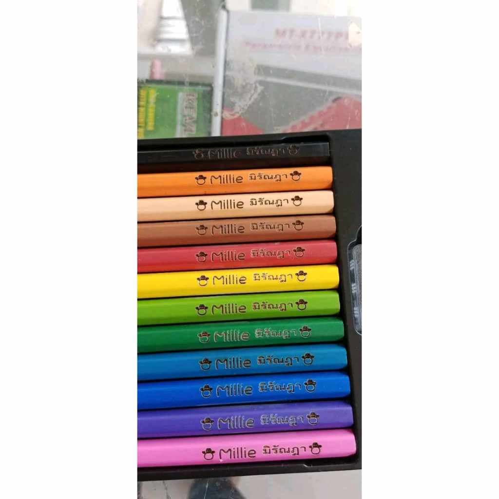 สีไม้คอลลีน สีไม้สลักชื่อ 12,24 สี colleen รูปที่ 6