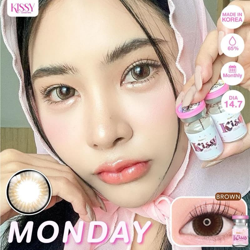 Monday ขนาดตาโต มีค่าสายตา รูปที่ 4