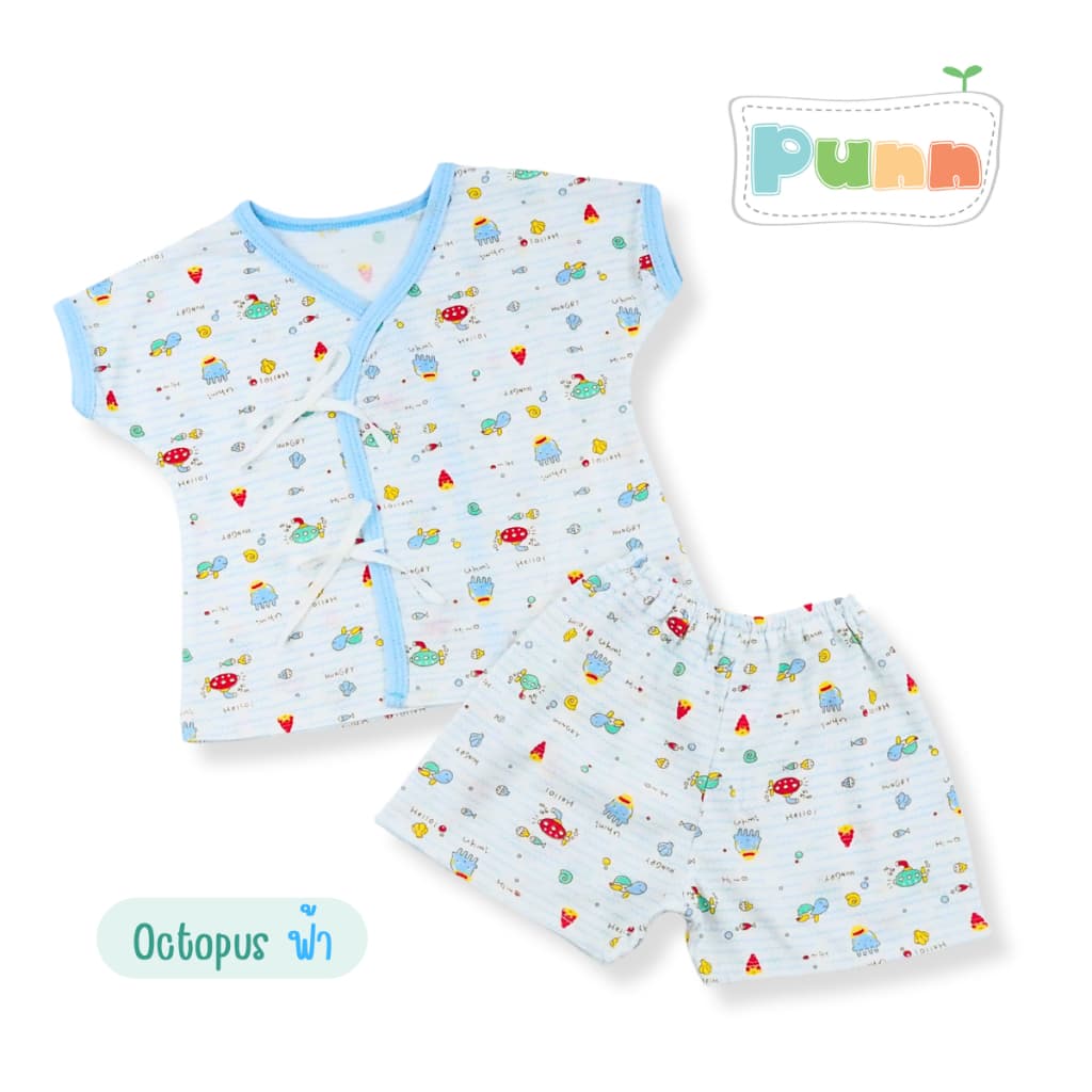 Natty punn ชุดเสื้อผ้ายืด COTTON รุ่นผูกหน้า รูปที่ 2