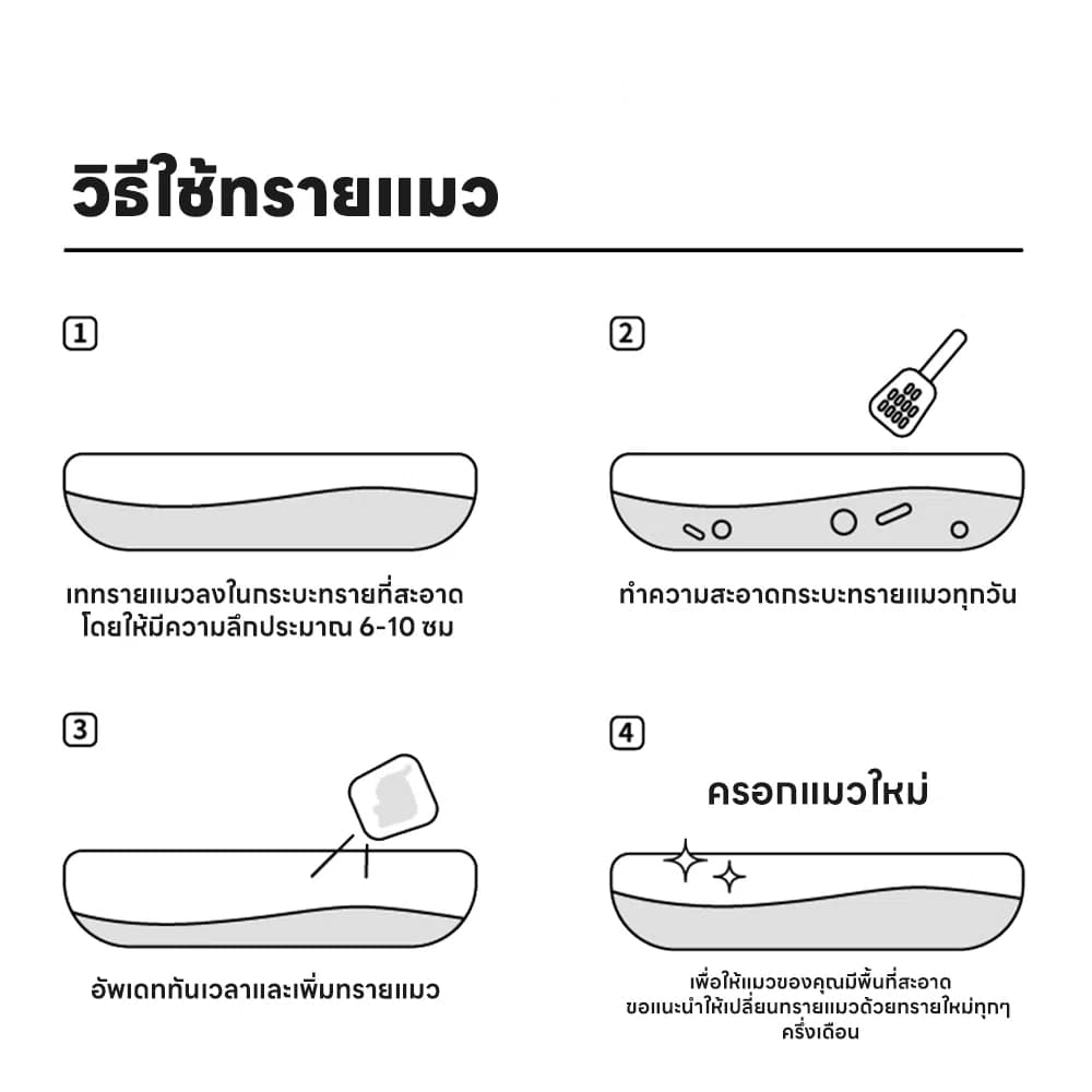 PetStern x Petcho ทรายแมวภูเขาไฟ เกรดพรีเมี่ยม Premium Cat Litter 100% จากธรรมชาติ ฝุ่นละอองต่ำ ดับกลิ่นได้ รูปที่ 8