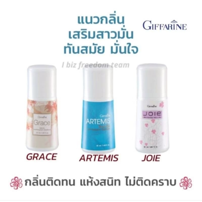 โรลออน กิฟฟารีน โรลออนกลิ่นผู้ชายและกลิ่นผู้หญิง Roll on Giffarine รูปที่ 5