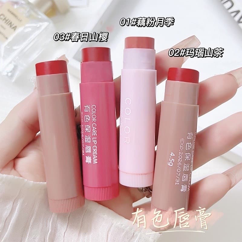 L451 Haipink ลิปบาล์ม เปลี่ยนสี เนื้อแมตต์ บำรุงปากนุ่ม ไม่แห้งแตก ให้ความชุ่มชื้น รูปที่ 7