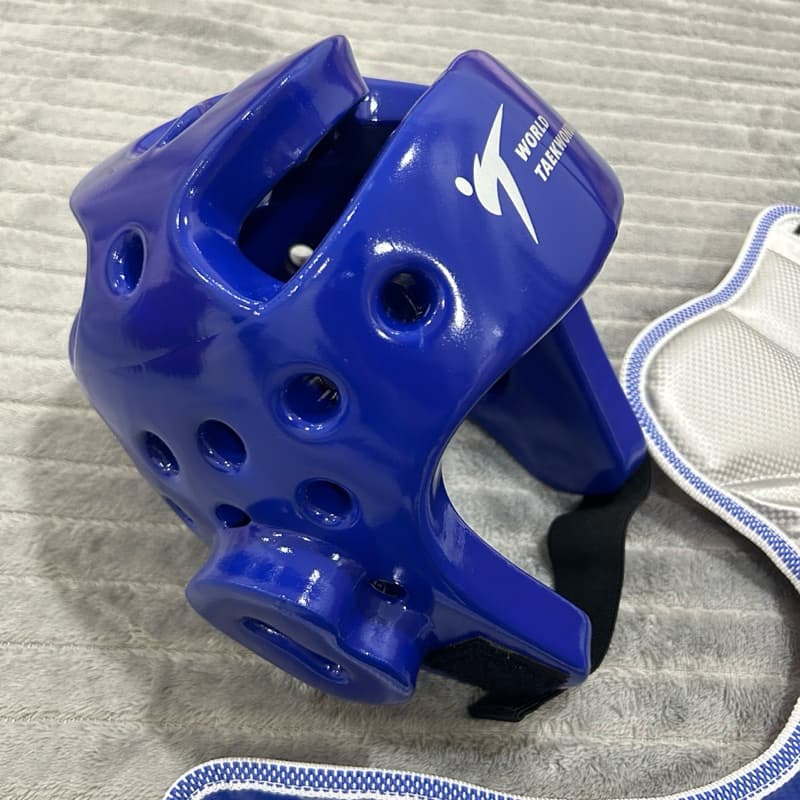 หมวกเทควันโด WORLD TAEKWONDO หมวก เฮดการ์ด Head Guard อุปกรณ์ป้องกันศีรษะ คาราเต้ เทควันโด หมวกWTF รูปที่ 7