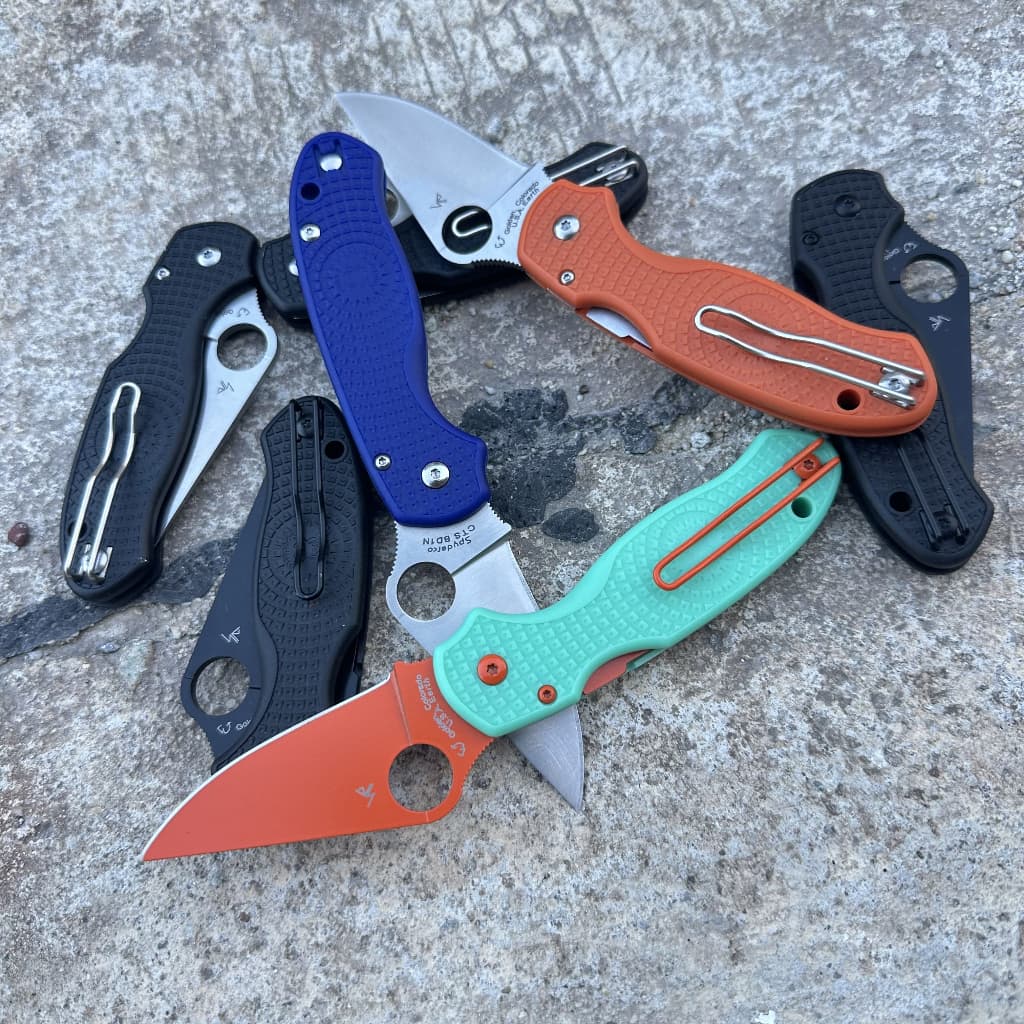 มีดพับ Spyderco Paramilitari3 C223 งานพรีเมี่ยม บอลแบริ่ง ระบบล็อคแบบคอมเพรสชั่นล็อค รูปที่ 8