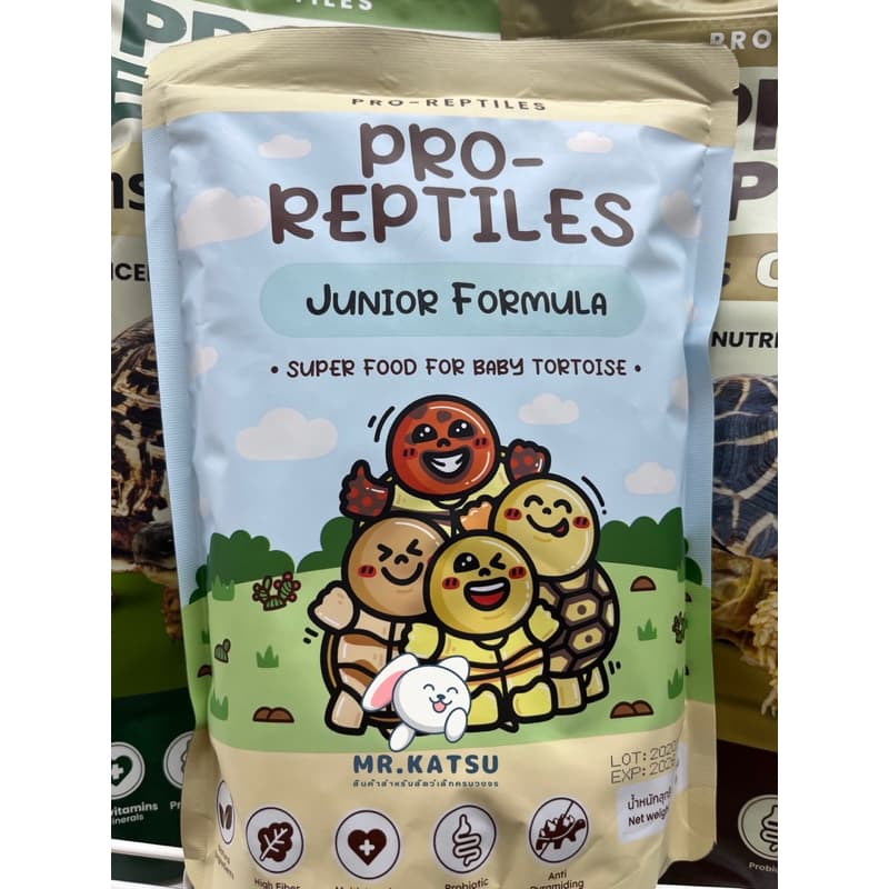 ล็อตใหม่ Pro Reptiles อาหารสำหรับเต่าบก โปรเรพไทล์ สำหรับเต่าบกทุกช่วงวัย รูปที่ 3