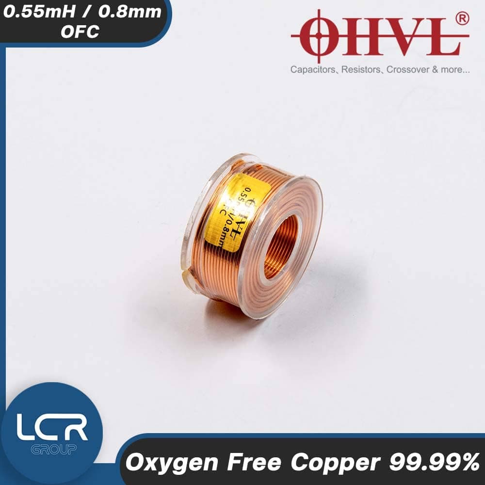 OHVL Air Coil Type #1 0.05-1.0mH 0.8mm อินดักเตอร์ ตัวเหนี่ยวนำ ทนอุณหภูมิสูง Inductor OFC Oxygen Free Copper รูปที่ 8