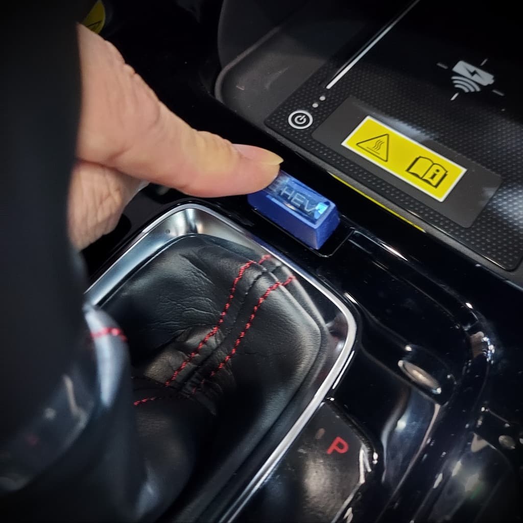 shift lock Honda HRV eHEV เเบบมินิมอล หน้าคริสตรัลเจียระไน ครอบคลุมรุ่น minor change 2024 #shiftlock รูปที่ 5