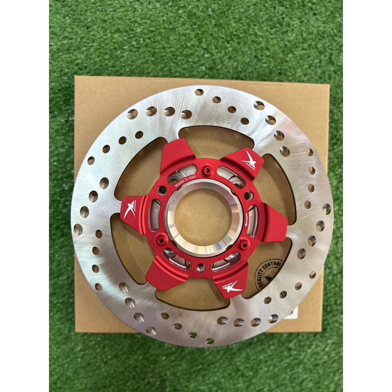 จาน TK รูเฉียง มาพร้อมสเปเซอร์ครบชุดขนาด220mm.สำหรับ WAVE125R /S/I บังลม งานขั้นเทพ รูปที่ 7