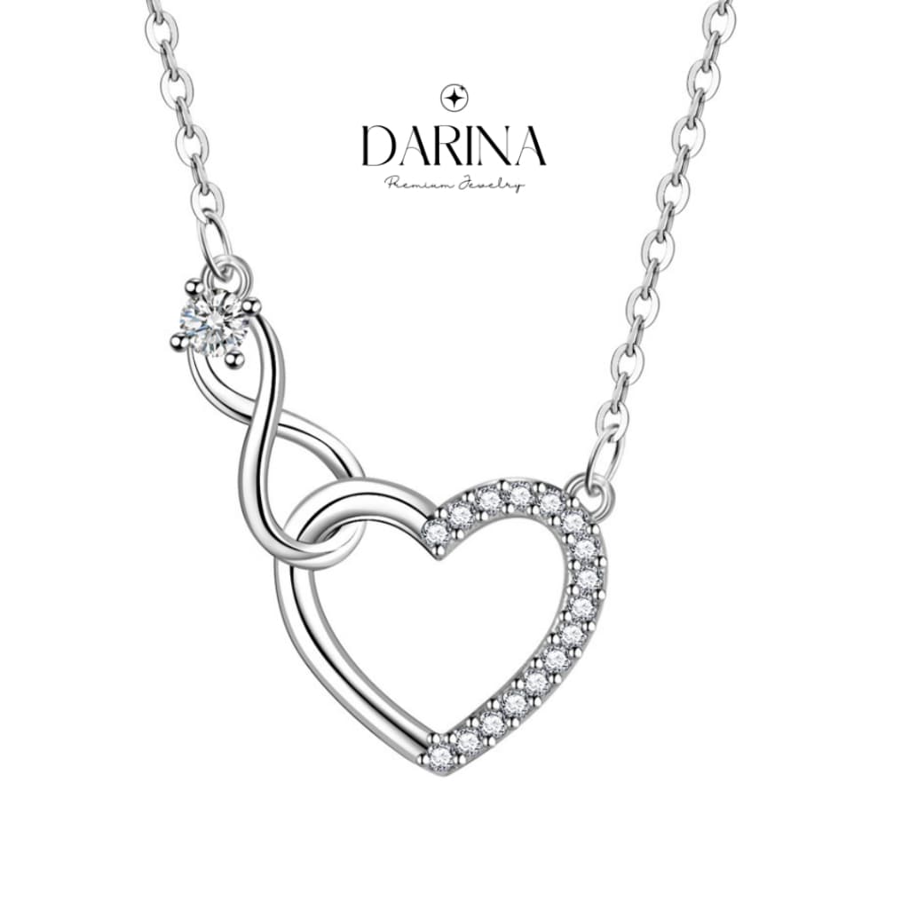 Eternal Love Necklace สร้อยคอ Darina Jewelry DRN0036 พร้อมกล่องเครื่องประดับ เขียนการ์ดได้ รูปที่ 8