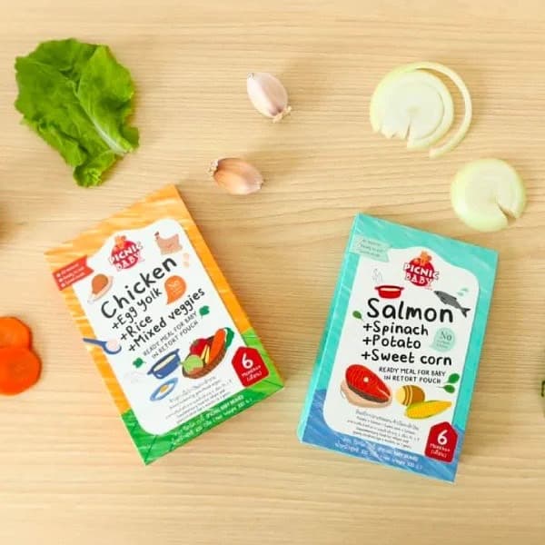 ส่งด่วนทันทีตัดรอบ5โมง Picnic baby อาหารบดเด็ก 6 เดือน อาหารเด็ก ข้าวตุ๋น พร้อมทาน รูปที่ 5