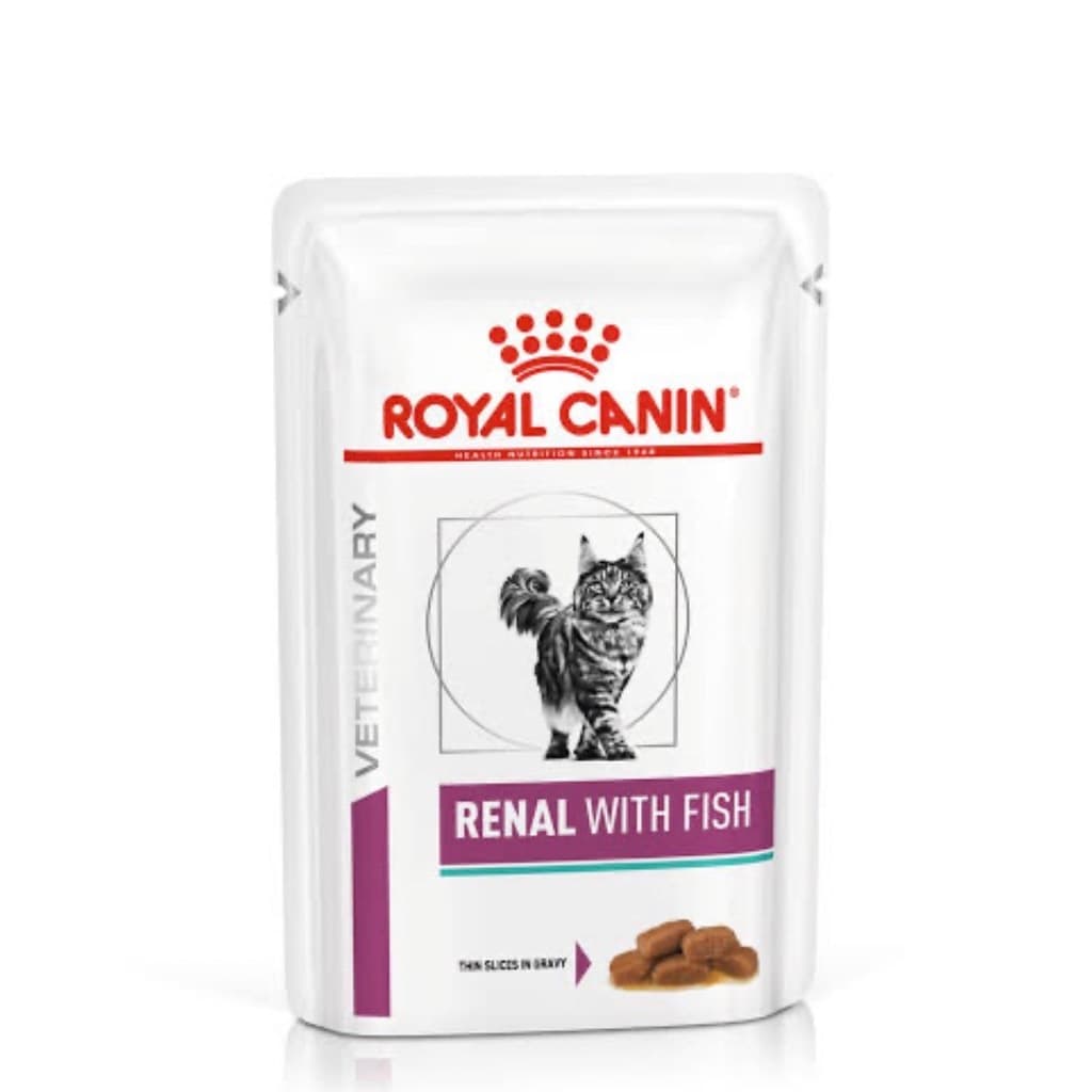 อาหารเปียกแมว Royal Canin กลุ่ม Renal , Urinary , Gastrointestinal , Diabetic ขายแยกซองสำหรับแมว รูปที่ 2