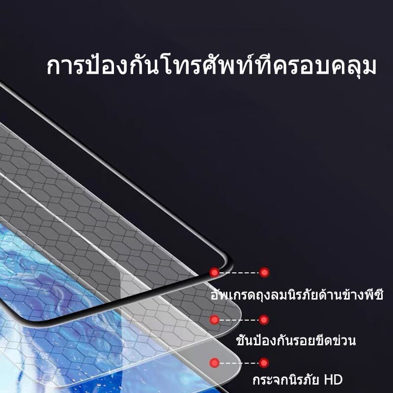 ฟิล์มกระจก iPhone แบบเต็มหน้าจอป้องกันการระเบิด IP16Plus 15 Pro Max|14 Plus|14 Pro/13 Pro/12 pro Max/12 pro/12/11/XR/6P รูปที่ 7