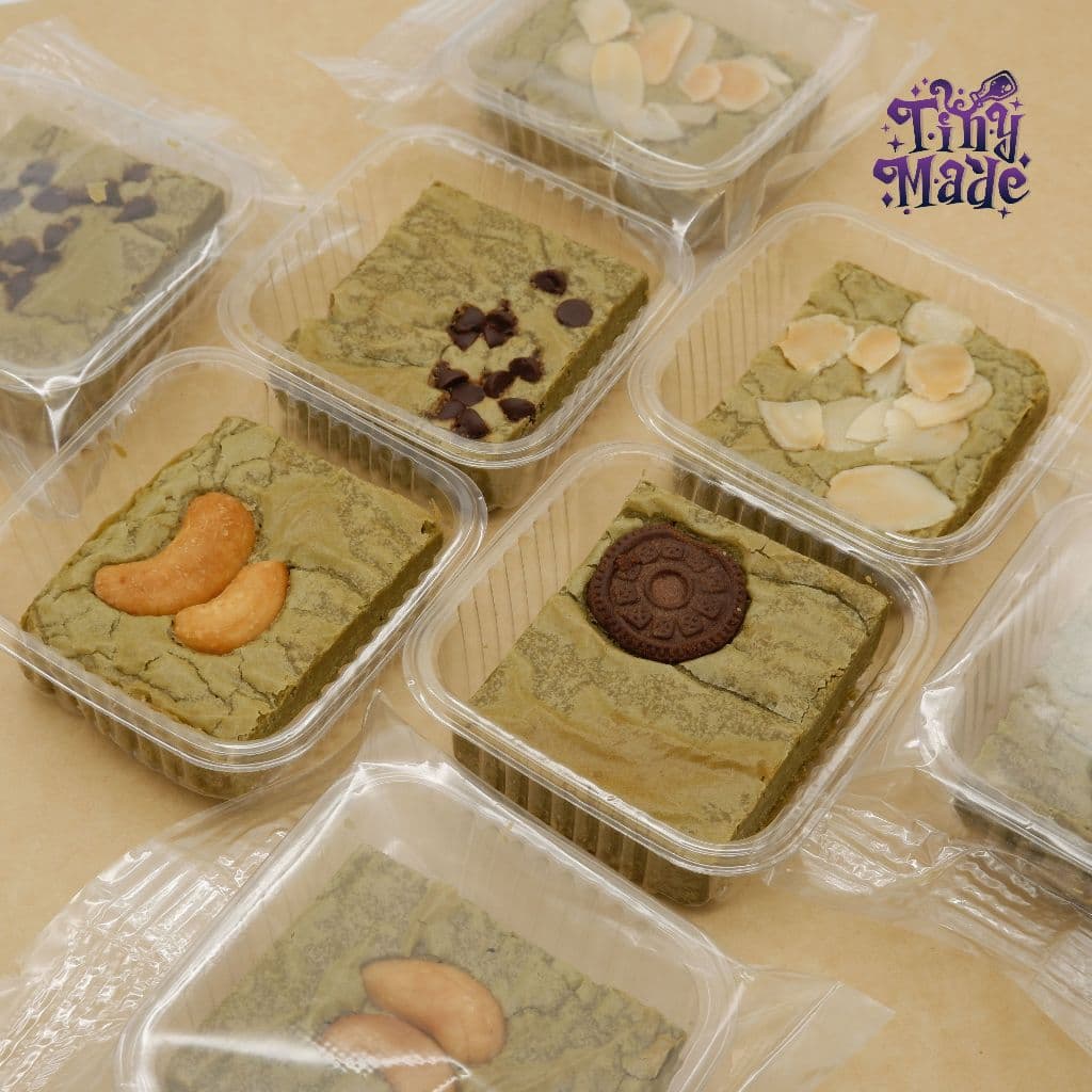 Tinymade บราวนี่ชาเขียวมัทฉะ เนื้อแน่นหนุบหนับหวานฉ่ำ เนยสดแท้จากออสเตรเลีย รูปที่ 2