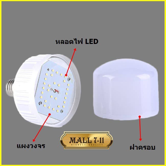 Fengyasong หลอดไฟ LED HighBulb 5W 10W 30W 48W light หลอดไฟ LED ขั้วE27 หลอดไฟ หลอดไฟLED รูปที่ 2