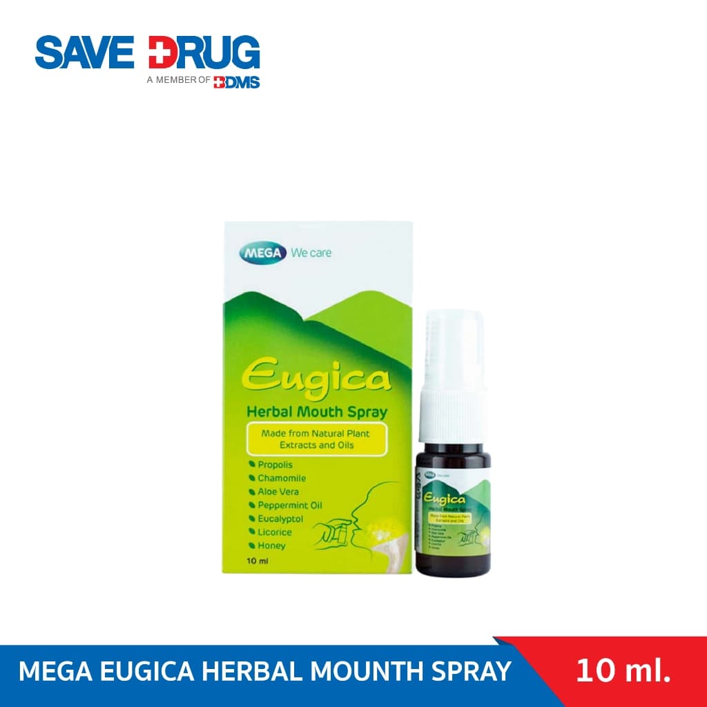 MEGA EUGICA HERBAL MOUNTH SPRAY 10 ML รูปที่ 1