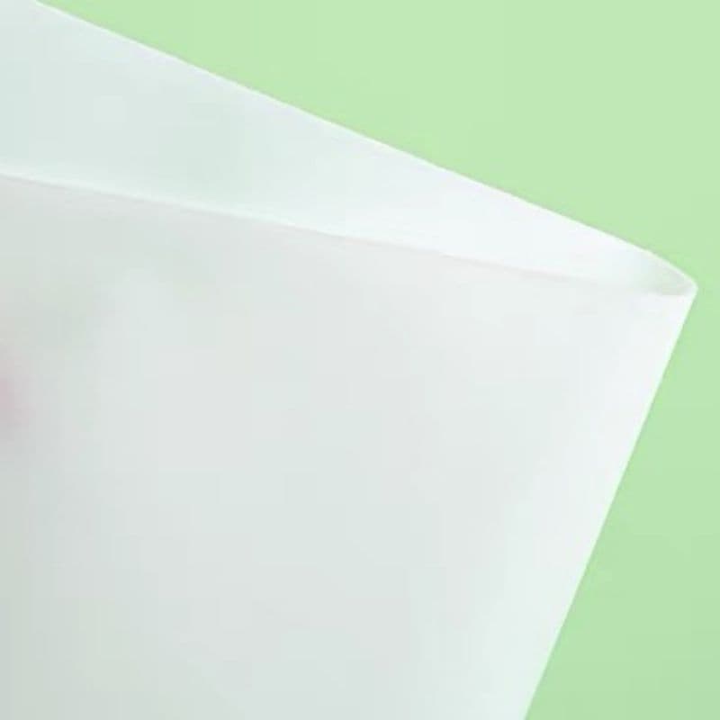 ซองฝากาวแบบขุ่นย่อยสลายได้ biocompostable bag แบบไม่มีลาย gco02 รูปที่ 4