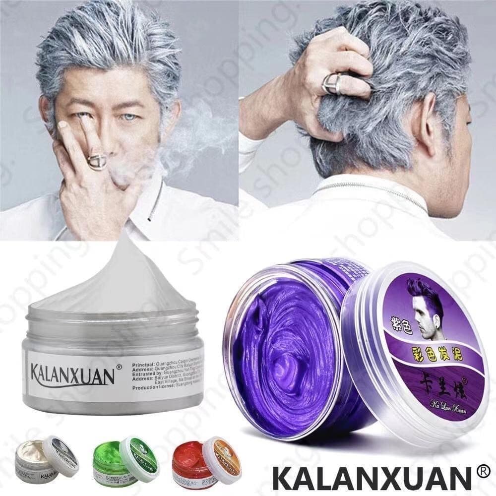 แว๊กซ์เปลี่ยนสีผม แว๊กซ์สีผม แบบล้างออกง่าย รูปที่ 5
