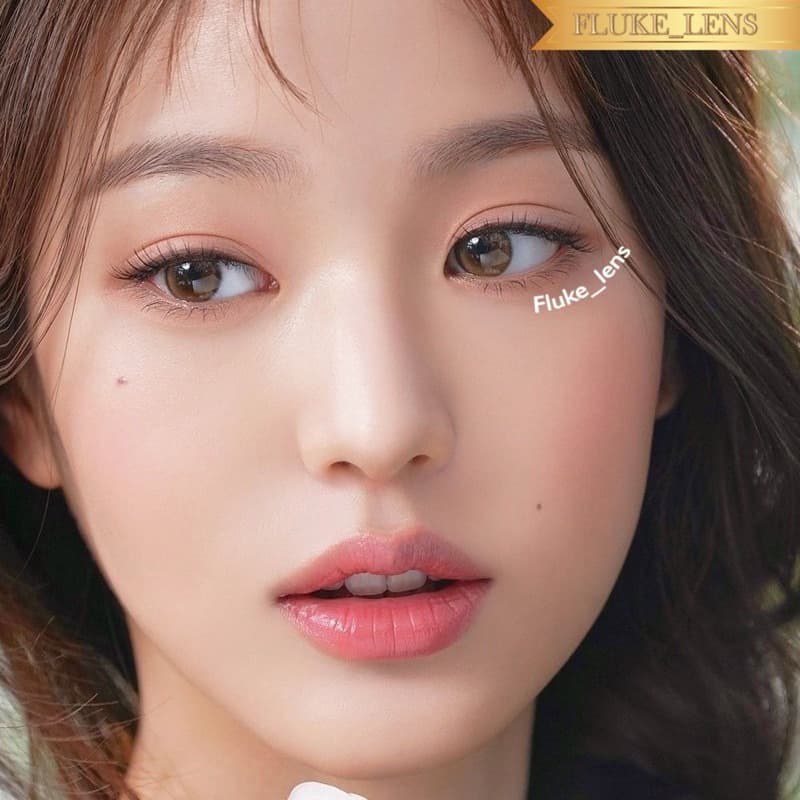 คอนแทคเลนส์ เลนส์ไฮโดรเจล Mini all me อมน้ำ60% ใสสบายตาสุด กรองแสง we wink สินค้าของแท้ ผลิตที่เกาหลี allme รูปที่ 2
