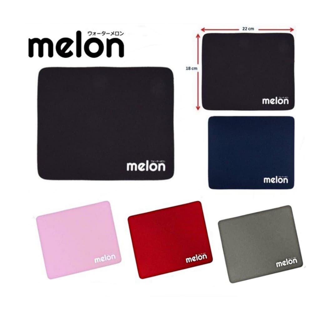 แผ่นรองเม้าส์ MELON รุ่น MP-024 / 1030 มีหลายสีให้เลือก เนื้อผ้านุ่ม ขนาด 22x18 cm สุดๆ รูปที่ 3