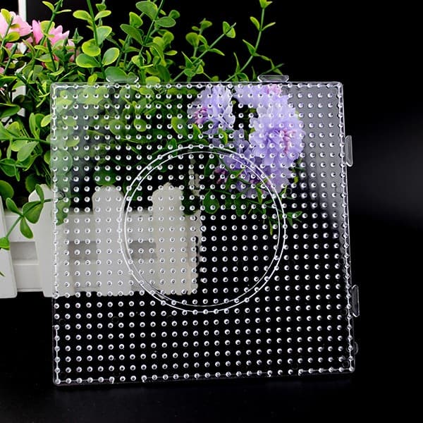 บล็อคเรียง ฐานเรียง เม็ดบีท 5 มม. ขนาด 15x15 ซม. เม็ดบีด เม็ดบีดส์ รีดร้อน 5 มิล รูปที่ 4
